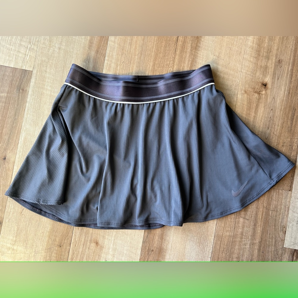 Nike Charcoal Gray Tennis Skirt